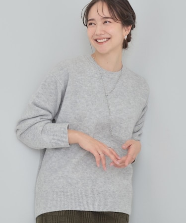 【洗濯機可/S-LL】色違いで欲しくなる ふんわりゆるニット