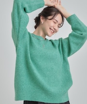 【洗濯機可/S-LL】色違いで欲しくなる ふんわりゆるニット