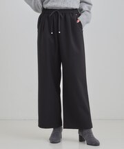 【風を通しにくい】フラップイージーワイドパンツ