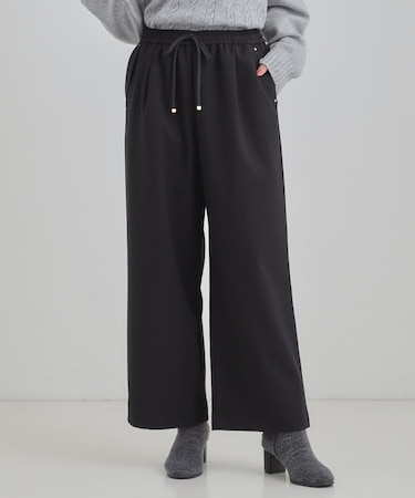 【風を通しにくい】フラップイージーワイドパンツ