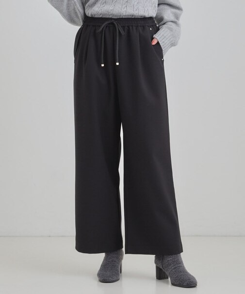 【風を通しにくい】フラップイージーワイドパンツ