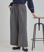 【風を通しにくい】フラップイージーワイドパンツ
