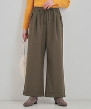 【風を通しにくい】フラップイージーワイドパンツ
