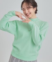 【洗濯機可/吸湿発熱】もちもちでチクチクしにくいハイネックニット