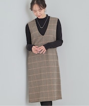 【2点セット/洗える/S-LL】時短でコーデ決まる ジャンドレ＆リブインナー