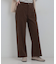 コーデュロイ ワイドストレートパンツ