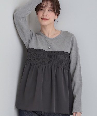 ビスチェ風ドッキングトップス