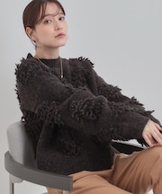 ループデザインニット