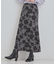 花柄スカート