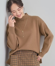 【洗濯機可/S-LL】もちもちハイネックニット