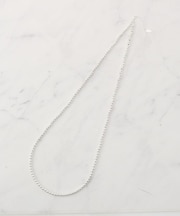 ボールチェーンネックレス