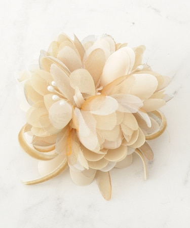 【セレモニー】ミックスリボンコサージュ