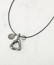 ハートコインひもネックレス