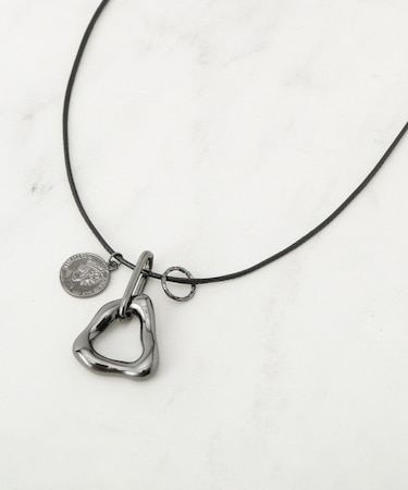 ハートコインひもネックレス