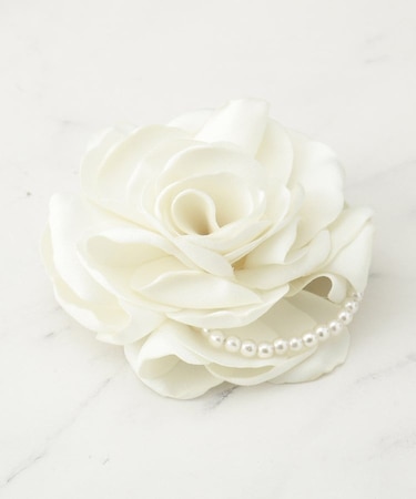 【セレモニー】サテンコサージュ