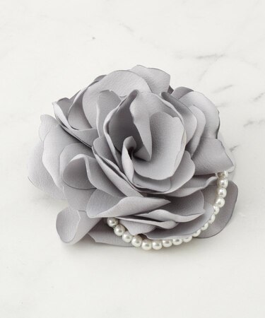 【セレモニー】サテンコサージュ