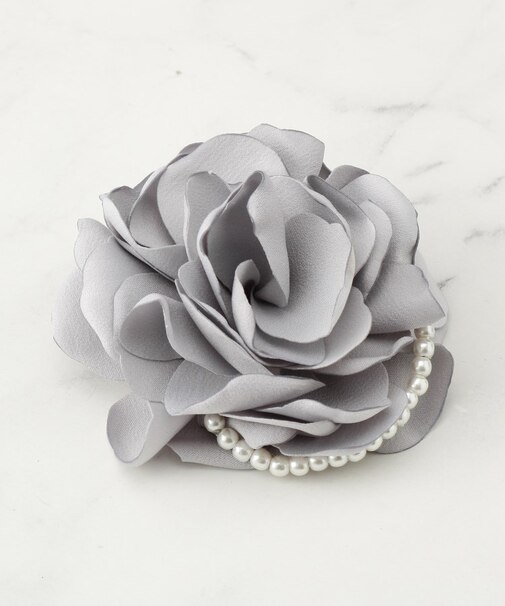 【セレモニー】サテンコサージュ