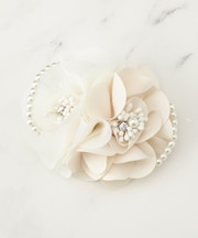 【セレモニー】Wフラワーコサージュ