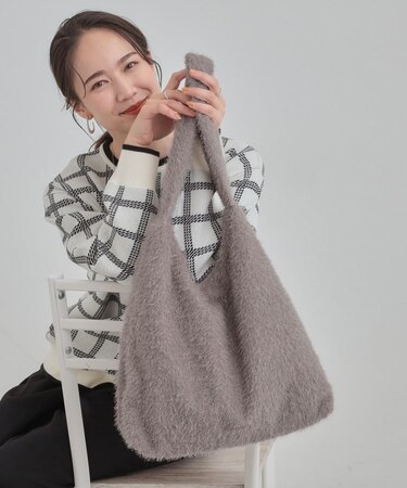 ラメトートバッグ