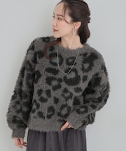 柄アソート ロングフェザーニット