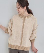 ざっくり感がかわいい ローゲージニット