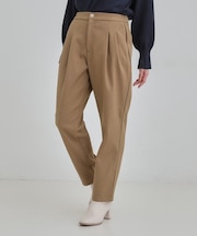 ウールフィール裏起毛テーパード