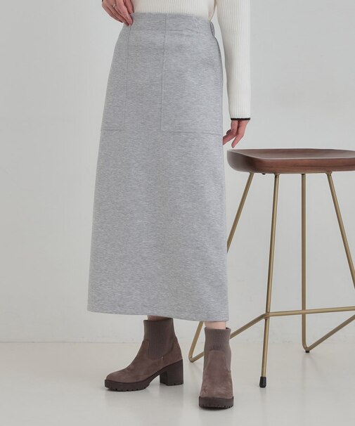 【セットアップ可/S-LL/なめらかタッチ】ベイカーナロースカート