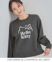【HELLO KITTY コラボ】スウェットライクニット