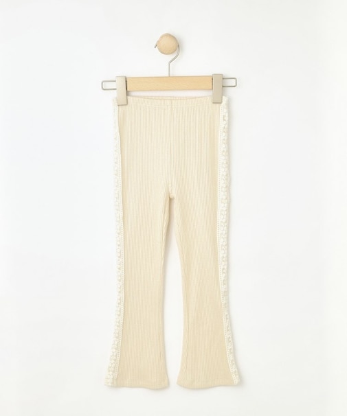 【100-150cm】サイドレースリブレギンス