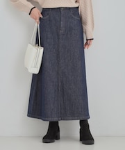 【SHOO・LA・RUE DENIM】シンプルだから使いやすい Aラインスカート