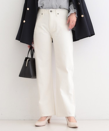 【SHOO・LA・RUE DENIM】程よいゆとりの ストレートパンツ