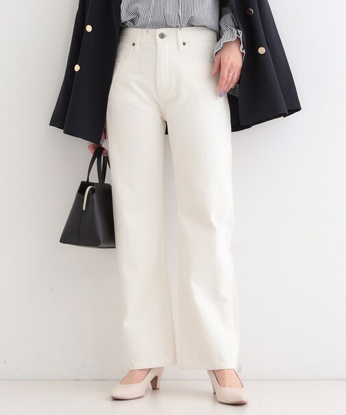 【SHOO・LA・RUE DENIM】程よいゆとりの ストレートパンツ