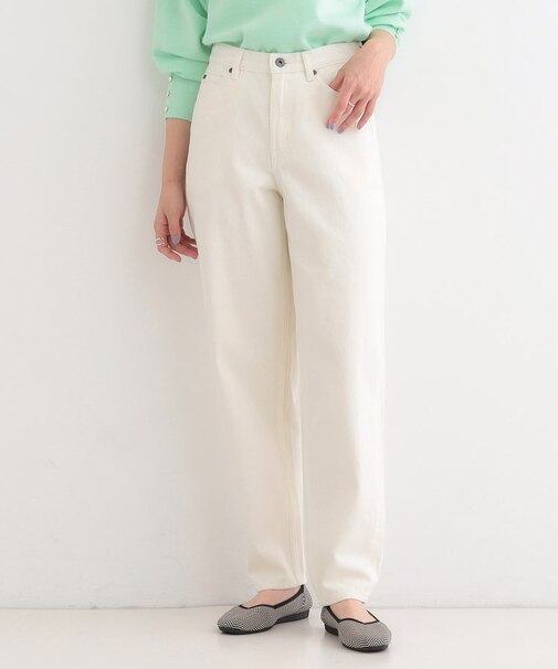 【SHOO・LA・RUE DENIM】大人のきれいめカジュアルに デニムテーパードパンツ