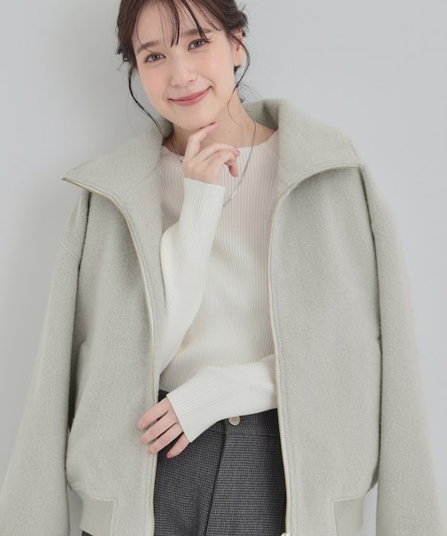 【S-LL】大人の上品カジュアルに スライバージャケット