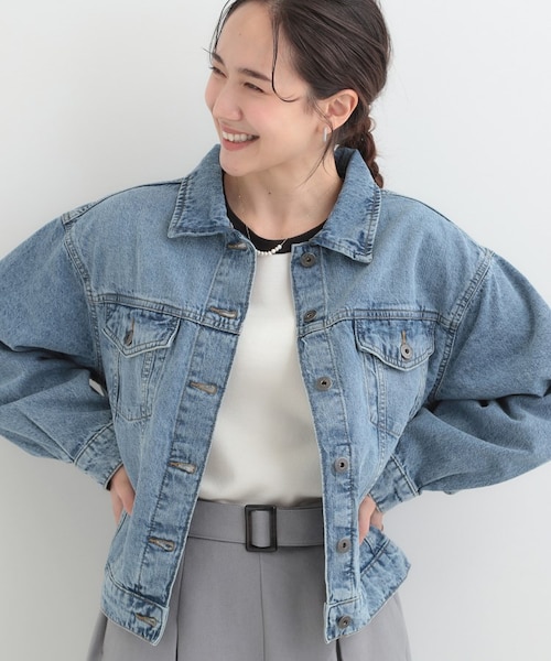 オーバーサイズ デニムジャケット セール 3990円 1490円 オーバー