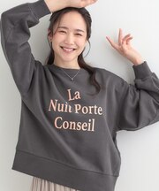 【綿100%/洗濯機可/S-LL】プリントアソート裏毛スウェット