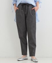 【ライトオンスデニム/S-LL】らくらく イージーデニムテーパードパンツ