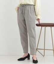 【ライトオンスデニム/S-LL】らくらく イージーデニムテーパードパンツ