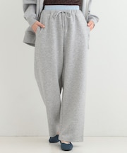 【セットアップ可/S-LL/なめらかタッチ】ダブルウエスト レイヤードパンツ