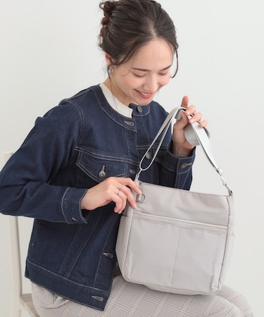 【撥水】10ポケットショルダーバッグ
