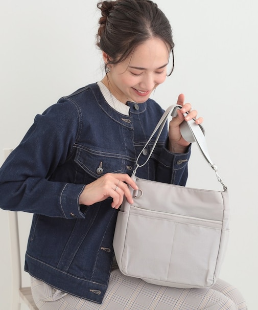 【撥水】10ポケットショルダーバッグ