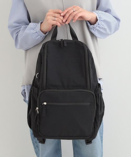 撥水】ワンタッチショルダー自立リュック｜シューラルーの通販｜&mall