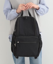 【撥水】ワンタッチショルダー自立リュック