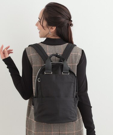 【撥水】キャリーオンラウンドリュック