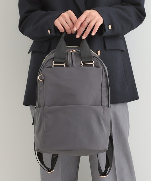 【撥水】キャリーオンラウンドリュック