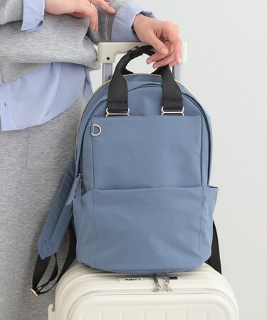 【撥水】キャリーオンラウンドリュック