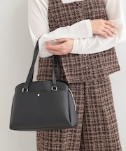 【軽量】ロングハンドルラウンドトートバッグ