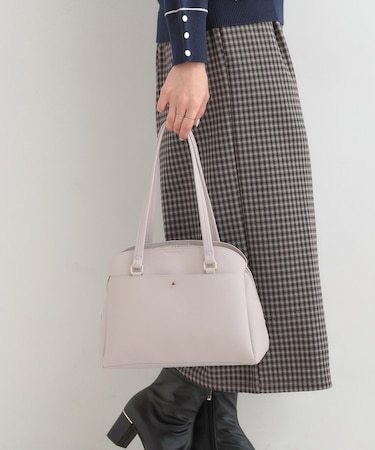 【軽量】ロングハンドルラウンドトートバッグ