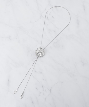 ゴージャスフラワーネックレス