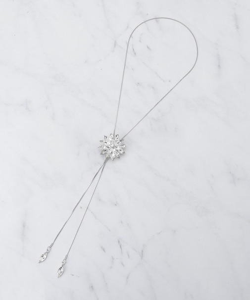 ゴージャスフラワーネックレス